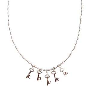 Necklace Buzios Love is the key - Joy Jewellery Bali