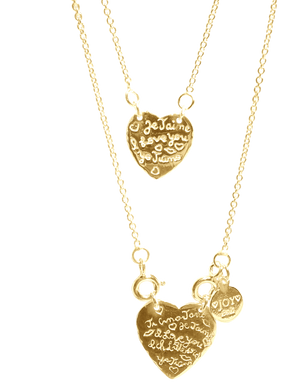 Necklace Capri Ti amo Gold - Joy Jewellery Bali