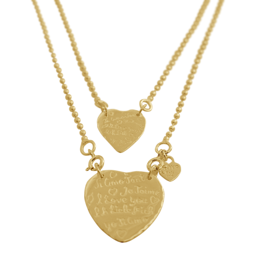 Necklace Sintra Ti Amo Gold - Joy Jewellery Bali