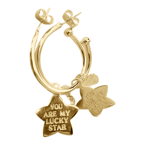 Earring Bonita Lucky Star Gold - Joy Jewellery Bali